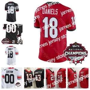 American College Football Noś Herschel Walker Football Jersey NCAA College Stetson Bennett IV Brock Bowers Collin Drake Brock Vandagriff Carson Beck Mens Women Yo