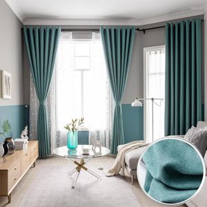 Curtain Modern Europe Style Blackout Curtains For Living Room Window Bedroom Fabrics Ready Made Finished Drapes Blinds Tend