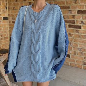 Frauenpullover Pullover Kabelstrick Pullover Frauen übergroß