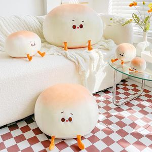 Pillow Plush Stuffed Hugging Small Bun Toy Lifelike Funny Toys Cute Pillows Tatami Bay Window Back