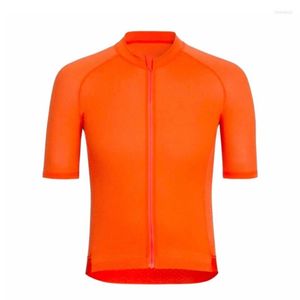 Kurtki wyścigowe Mężczyźni Koszula z krótkim rękawem 2023 Pro Team Summer Cycling Jersey Ubrania rowerowe rower w dół