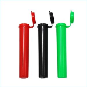 Other Packing Shipping Materials Length 95Mm Tube Tool Plastic Tubes Empty Squeeze Bottle Prerolled Storage Container Randomly Col Dhpxb