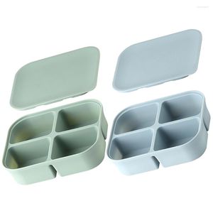 Storage Bottles Boxfreezer Container Baby Fridge Reusable Use Function Multi Kitchen Ice Household Daily Tray Silicone Accessory Sealed