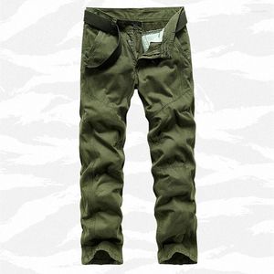Men's Pants Trousers 2023 Spring High Quality Cotton Many Pockets Cargo Men Men's Casual 6 Color Plus-size 29-38