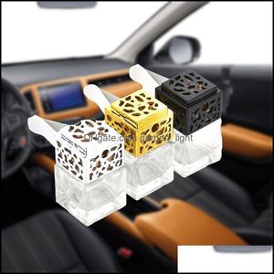 Ätherische Öle Diffusoren Leere Öl Diffusor Flasche Auto Lufterfrischer Vent Clip Flaschen Aromatherapie Duft Ornament Dekor Conditi Ot90S