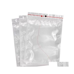 Упаковочные пакеты маленькая белая прозрачная пластиковая пакет на молнии с застежкой для застежки -сантиметра