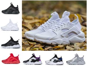 2023 Huarache Casual Shoes 4.0 1,0 män Kvinnor sko trippelvit svart röd grå huaraches herr tränare utomhus sport sneakers promenad jogging designer tränare löpare