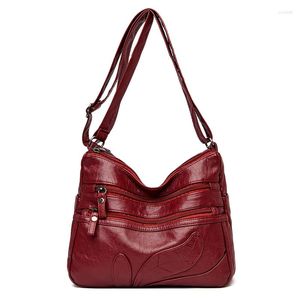 Evening Bags Women Shoulder Handbag Roomy Multiple Pockets Bag Ladies Crossbody Purse Fashion Tote Top Handle Satchel