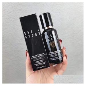 Foundation Top BB Intensive Skin Serum 30 ML Liquid Makeup 4 Colors N012 N032 W016 W026 Drop Delivery Health Beauty Face DHCJE
