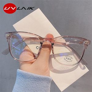 サングラスフレームコンピュータメガネフレームアンチブルーライトアイウェア女性のレトロラウンドブロック光学透明な男性眼鏡ファッション
