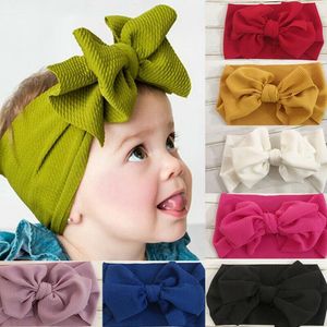 Hair Accessories Baby Kid Born Infant Princess Big Bow Turbon Knot Headband Band Hairband