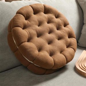 Подушка творческое печенье удобное круглый стул