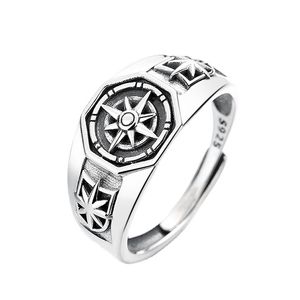 Mode Einfache Stern Ringe Für Männer Und Frauen Retro Punk Offene Eine Größe Zeigefinger Ring Gothic Schmuck Zubehör Geschenk