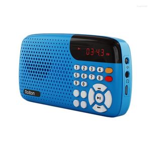 Radyo Rolton Taşınabilir Global FM DAB RADIOS PORTATIL AM Müzik Oyuncu Konuşmacısı TF Kart USB LED ekranlı telefon için