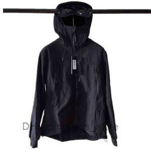 23SS CP herrhuvjackor Löst vindtät stormkardigan Överrock Fashion Company Hoodie Zip Fleece -fodrad Coat Men Jacka 12