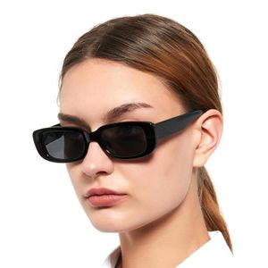 Solglasögon sto azzuro fyrkantig kvinnors solglasögon vintage reseglasglaser falska dekorativa glasögon lutar de sol