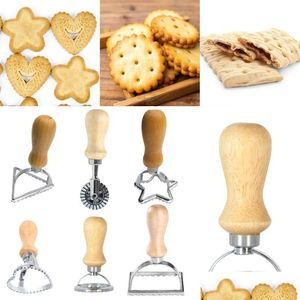 Разрыхлитель инструменты для кондитерских изделий Home Ravioli Rutter Set Pasta Press Kitchen Attact Maker Maker Lool Tool Cast Cake FY2689 Drop Dealive dhxdw