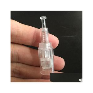 Lipstick 9/12/36 Pin Needles Nano Needle Cartridges Tips Screw Port For Electric Derma Pen Micro Stamp Drop Delivery Health Beauty M Dhzq6