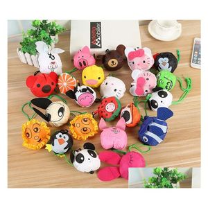 Storage Bags 12Styles New Cute Usef Animal Bee Panda Pig Dog Rabbit Foldable Eco Reusable Shop Sn2212 Drop Delivery Home Garden Hous Dh4Tj