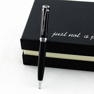 Ballpoint Pens Luxury Creative Rotating Metal Pen 1pc/batch Learning Office Stationery School Gift Pen&luxury El Business