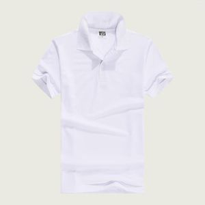 Men's Polos Printed Group Work Clothes Factory Nd Women's Lapel Polo Shirts Embroidery Logo