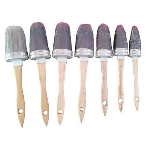 Cleaning Brushes Oval Round Chalk Brush Horse Hair Paint Wax With Srt Filament Drop Delivery Home Garden Housekee Organization Househ Dh4Wv