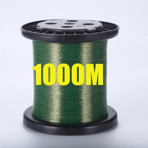 Braid Line 1000m Invisible Carp Fishing Camouflage Nylon Rubber Thread Super Strong Speckle Sinking For 230113