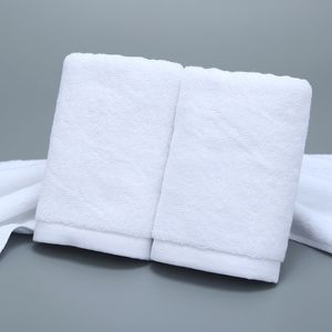 Вышивка на заказ логотип белое лицо полотенце 100% хлопковые полотенца ручной