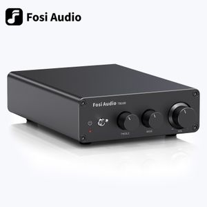 Amplifiers Fosi Audio 300Wx2 HiFi Sound Power Amplifier Upgrade TB10D TPA3255 Class D Stereo Amp With Treble Bass For Home Speaker 230113
