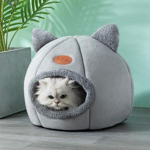 Camas de gato móveis de sono profundo conforto na cama de inverno iittle cesto cesto de cachorro pequeno house produtos animais