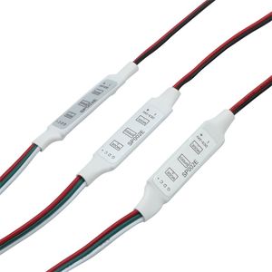 SP002E MINI 3KEY LED Denetleyicisi DC 5-24V RGB Rüya Renk WS2812B UCS1903 SK6812 Adreslenebilir Piksel LED STRIP IŞIKLAR