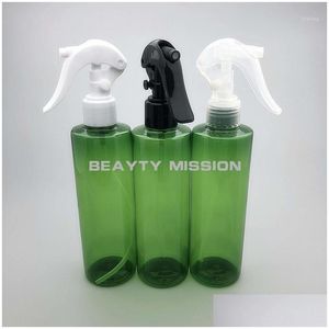 Bottiglie di stoccaggio Vasi Beauty Mission 250Ml 24 Pz / lotto Spray di plastica vuoto verde Nebbia fine Bottiglia per animali Parrucchiere Spruzzatore d'acqua Hai Dhx0S