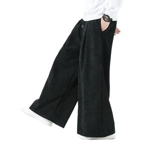 Men s Pants Autumn Winter Harajuku Style Trousers Straight Harem Male Korean Loose Vintage Men Woman Sweatpants 5XL 230112
