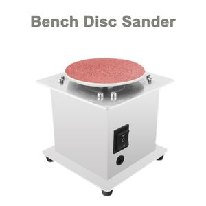 12-24V Mini Table Disc Sander Electric Rotary Polisher Adjustable 7 Variable Speed 20PCS Sanding Discs for Polishing Grinding