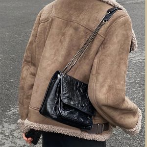 Women Ni ki Handbags Designer Chains Crossbody Bags Luxury Leather Messenger Shoulder Bags S Purse Woman Fashion Flip Hobo Handbag