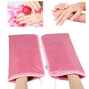 Andra massageartiklar 110V fot vaxterapi Paraffin Manikyr Vaxning Skin Mate Professional Spa Treatment Heat Mittens Electric Therapeutic Mitts Hand 230113