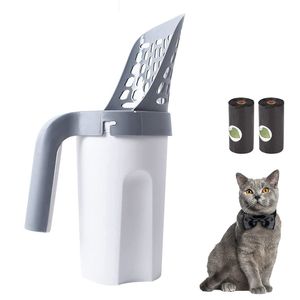 Inne dostawy kota miotek miotowy samozwańczy pudełko na łopatę Kitty toaleta czyste narzędzie do tac