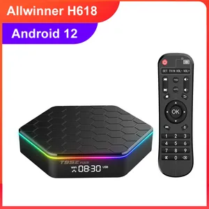 Android 12 Smart TV Box Allwinner H618 T95Z Plus 4K Media Player BT5.0 Wifi 2.4G 5G T95 Set Top Box