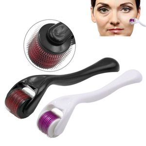 Rossetto 540 Microneedle Roller Micro aghi Hine per viso e corpo Strumento per la cura della pelle Consegna a goccia Salute Bellezza Trucco Labbra Dhfej