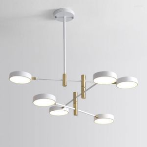 Pendelleuchten, nordische moderne LED-Leuchten, kreatives Design, Schmiedeeisen, Wohnzimmer, Schlafzimmer, Büro, Leseraum, Leuchten, Hängelampe