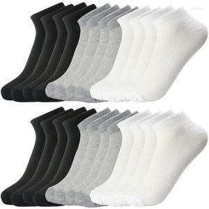 Men's Socks Sale! 3/6 Pairs Men Boat Solid Mesh Short Invisible Ankle Pack Spring Summer Breathable Thin Set
