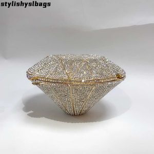 Torby sprzęgła xiyuan kobiety ślubne torebka torebka impreza luksusowa krysztarnia torby wieczorowe damskie łańcuch na rękę