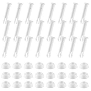 Fishing Hooks 24Pcs ABS Pool Joint Pins 6cm/2.36in Cap Set Seals For Intex Swimming Replacement Parts 28270-28273