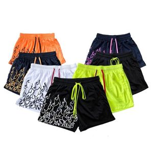 Shorts de corrida para academia masculina Fiess Calça curta verão roupas de treino de secagem rápida para treinamento esportivo masculino