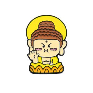 Pins Brooches Cartoon Creative Journey To The West Alloy Brooch 5Pcs Set Chinese Style Figure Tang Monk Sun Wukong Enamel Badges Pi Dhjax