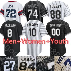 2023 2022 Custom S-4XL Dreams 88 Luis Robert Jersey 46 Craig Kimbrel 7 Tim Anderson Yoan Moncada 74 Eloy Jimenez 24 Yasmani Grandal Aaron Baseball-Trikots