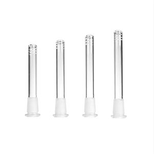 Narghilè vetro downstem diffusore 14mm 18mm maschio femmina giunto Lo Pro Diffused Down stem con 6 tagli