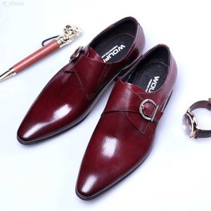 2023 مصمم Monk Strap أحذية رسمية Men Oxford أحذية للرجال العلامة التجارية الإيطالية للرجال أحذية Calzado Hombre Erkek Ayakkabi Sapato Maschulino