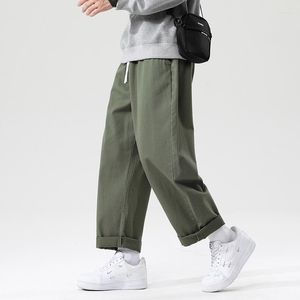 Calça masculina calça de carga japonesa