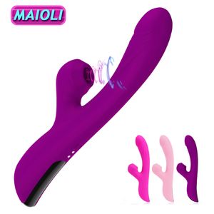 Anal Toys Clitoral Sucking Vibrator Rabbit Aquecimento vibrador Vibradores G Spot Spot ClitE estimulador de clitóris com 10 Padrões de sexo adulto para mulheres 230113